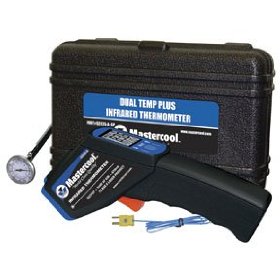 Mastercool 52226 Dual Temp Thermometer Infrared and Contact Probe Technology