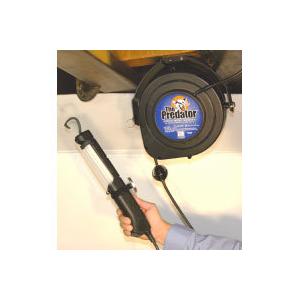 National Electric 60R30 X3 13 Watt 30 ft. Drop Light On Reel