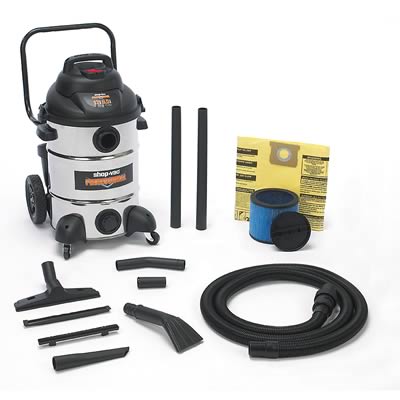 Shop VAC 9621310 12 Gal Automotive Professional Stainless Steel Wet/Dry Vac