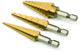 Titan Vaper Tek 16503 3 Piece Step Drill Set