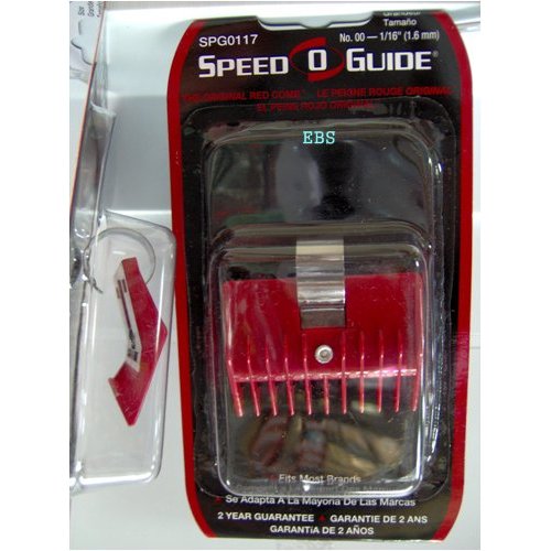 Speedo Guides SPG0117 Comb Clipper Attachment- Size 00