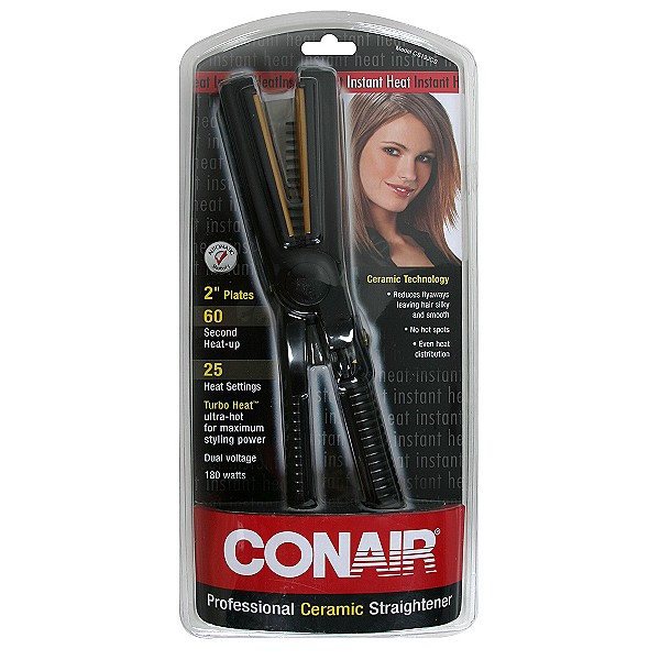 Conair CS19CS Ceramic Flat Iron- 2 Inch