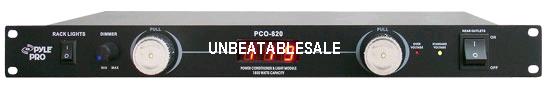 Line Power Conditioner W/Voltage Meter - PCO820