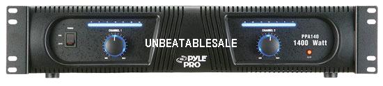 Pyle PPA140 Pro 1400 Watt Pro Audio Amplifier