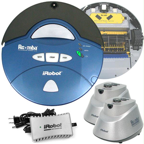 iRobot Roomba Robotic Vacuum BLUE - Remanufactured