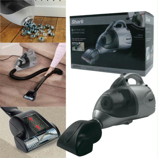 Shark Retractor Power Hand Vac - Factory Serviced