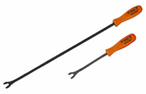 VIM Hand Tools VIMV613 2 Pc Long Reach Upholstery Clip Tool Set