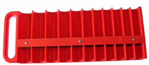Lis40900 Large Magnetic.5" Socket Tray- Red