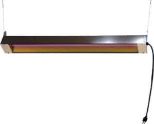 TPI Industrial TPICH46C Quartz InfraRed Spot Heater- 1500 Watts- 5120 BTUs- 120V- 44 and quot; long