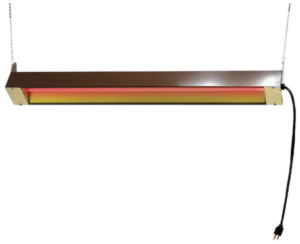 TPI Industrial TPICH57C Quartz InfraRed Spot Heater- 3000 Watts- 10240 BTUs- 240V- 55.4 and quot; long