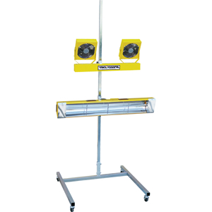 Infratech INF15-1015 Speed Dry Waterborne Drying System InfraRed Heater and Fan Combo Infratech INF15-1015 Speed Dry Waterborne Drying System InfraRed Heater and Fan Combo