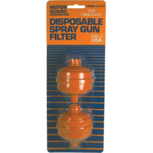 Motorguard MOTD-12-2 Paint Spray Gun Filter-- 2 filters