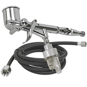 Steelman STE99165-05K Air Brush Kit with 5Ft. Braid Hose