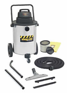 ShopVac SVC9254610 Industrial Wet/Dry Vacuum- 15 Gallon Stainless- 6.5 HP