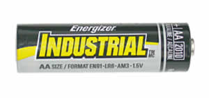 Energizer Batteries Eveen91 Industrial Alkaline Batteries- Aa- 12 Pack