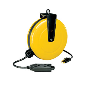Alert ALR5000A30GF 30' Reel Extension Cord with 3 Outlets