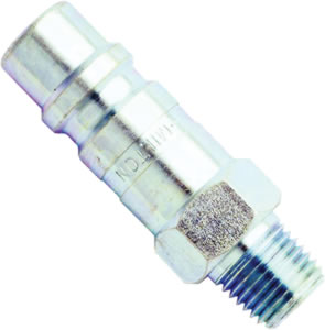 Milton MIL1857 and quot;G and quot; Style Air Plug-.5 and quot; NPT Male- 1 Pk.