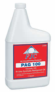 FJC FJC2488 PAG100 Synthetic PAG Refrigerant Oil for R134a Quart Bottle
