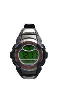 Armitron 40-8089RED Men's Chronograph Round Black and Red Digital Sport Watch