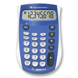 Texas Instruments Ti-503sv Display Calculator