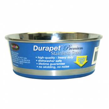Stainless Steel Durapet Bowl - 0.75 Pint - Ss75pb