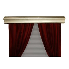 BCL Product Sourcing 68BASSD BCL Drapery Hardware Double Curtain Rod Cornice Bax