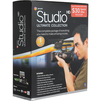 Pinnacle Studio Ultimate Collection 14 Upgrade 14 Win XP/Vista DVD Upgrades from Studio
