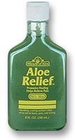As Seen On TV 2291752LTC Aloe Relief Sunburn Gel#44; 96 Percent Aloe 4 oz. Bottle