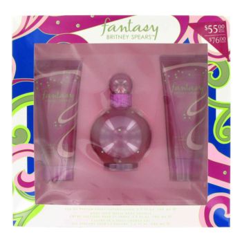 Gift Set -- 3.3 Oz Eau De Parfum Spray + 3.3 Oz Body Souffle + 3.3 Oz Shower Gel