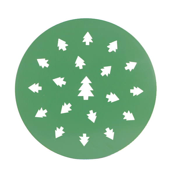 Foxrun 4794 Christmas Tree Pie Top Cutter- Plastic