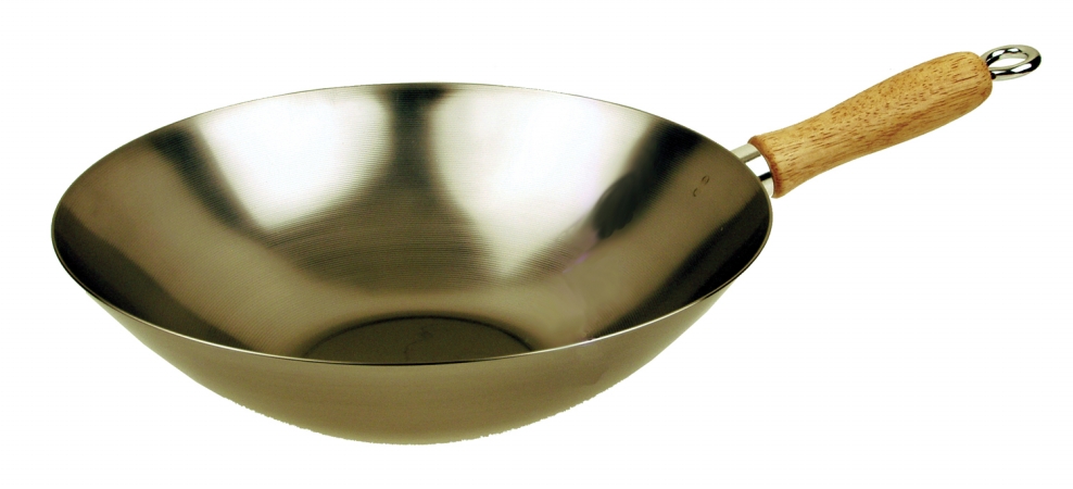 Foxrun 2734 Carbon Steel Wok- Steel
