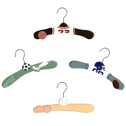 Kidorable small sports hanger sets 4