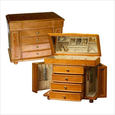 Josephine Mele & Co 0076011 Jewelry Box In Oak