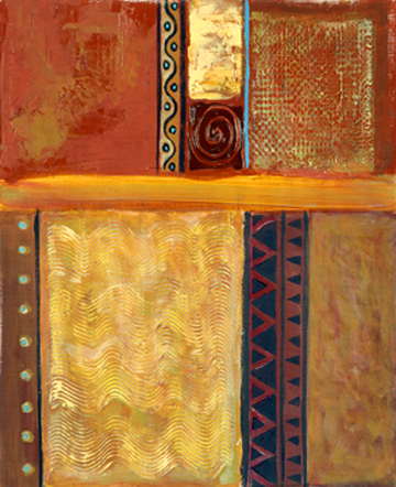 TMC-JP-07-30X40 Southwest Distressed - 30 X 40 Painting