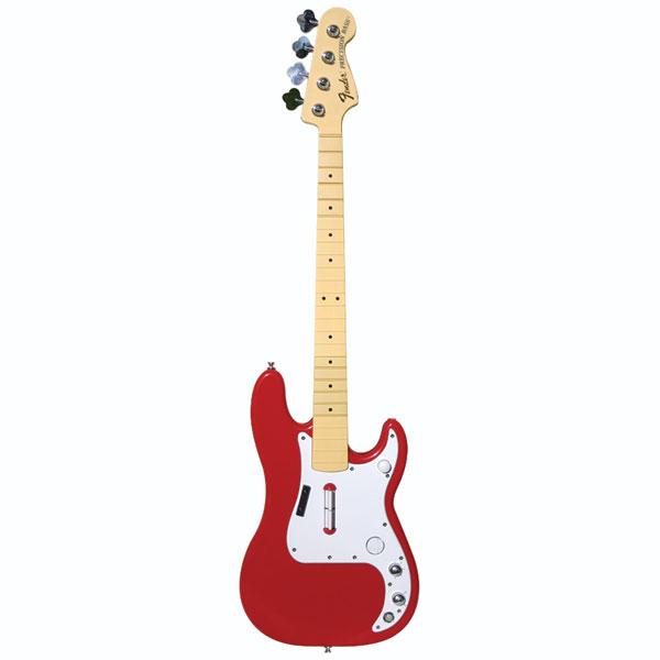 Madcatz RBL986601W/02/1 Xbox 360 Rock Band Wireless Fender Precision Bass - Hot Rod Red