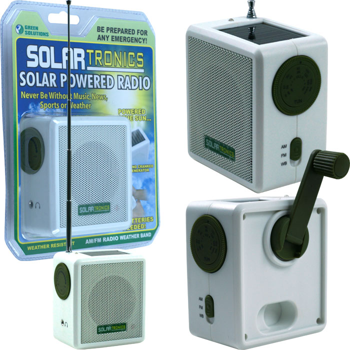 Solar Tronics Solar Powered Radio