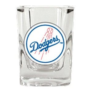 Los Angeles Dodgers Square Shot Glass 2 oz.