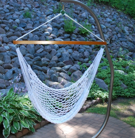 4987 Rope And Net Hanging Chair
