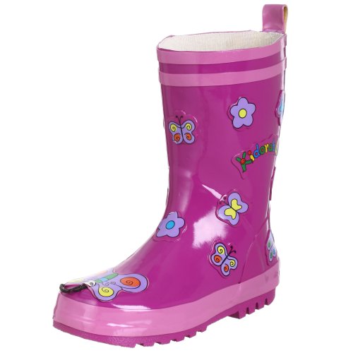 Kidorable purple butterfly rain boots 11
