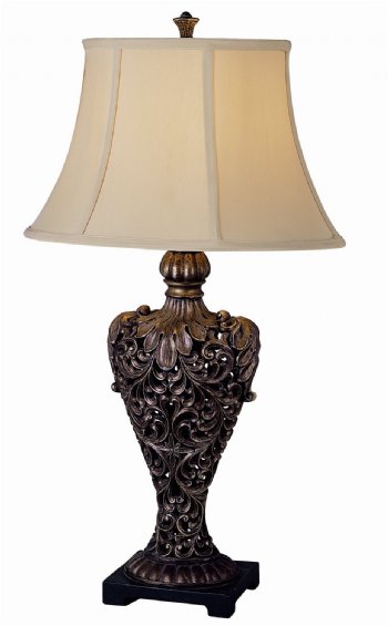 Trans Globe Lighting RTL-7632 Lamps 1 Light Antique Silver Table Lamp