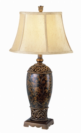 Trans Globe Lighting RTL-7684 Lamps 1 Light Flower Table Lamp