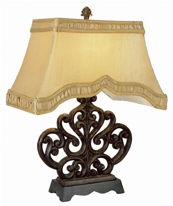 Trans Globe Lighting RTL-7790 Lamps 1 Light Antique Warm Wood Table Lamp