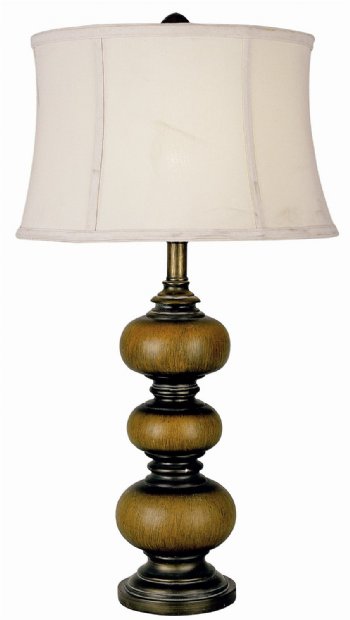 Trans Globe Lighting RTL-7862 Lamps 1 Light Antique Wood Table Lamp