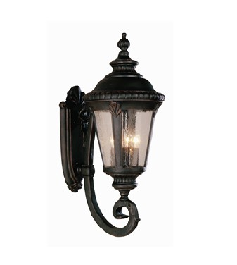 Wall Mount Outdoor Lighting Trans Globe Lighting 5042 RT Outdoor 4 Light Rust Outdoor Wall Mount TGL466