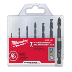 Milwaukee Electric Tools MLW48-89-4431 Shockwave 7Pc Hex Drill Bit Set