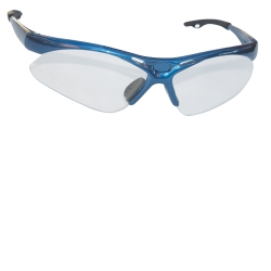 Diamondback Safety Gls Blue Frame-clr Lens