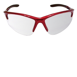 Sas540-0400 Db2 Safety Gls Red With Clear Lens