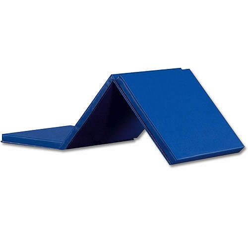 Gsc 1064870 Expando Folding Exercise Mat - Blue Gymnastics Mats