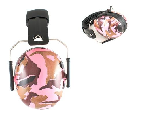 Baby Banz EMPC Ear Muffs Pink Camo
