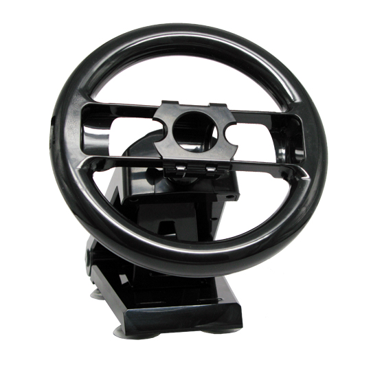 CET Domain 10300109 New Steering Wheel Stand for Nintendo Wii Racing Game